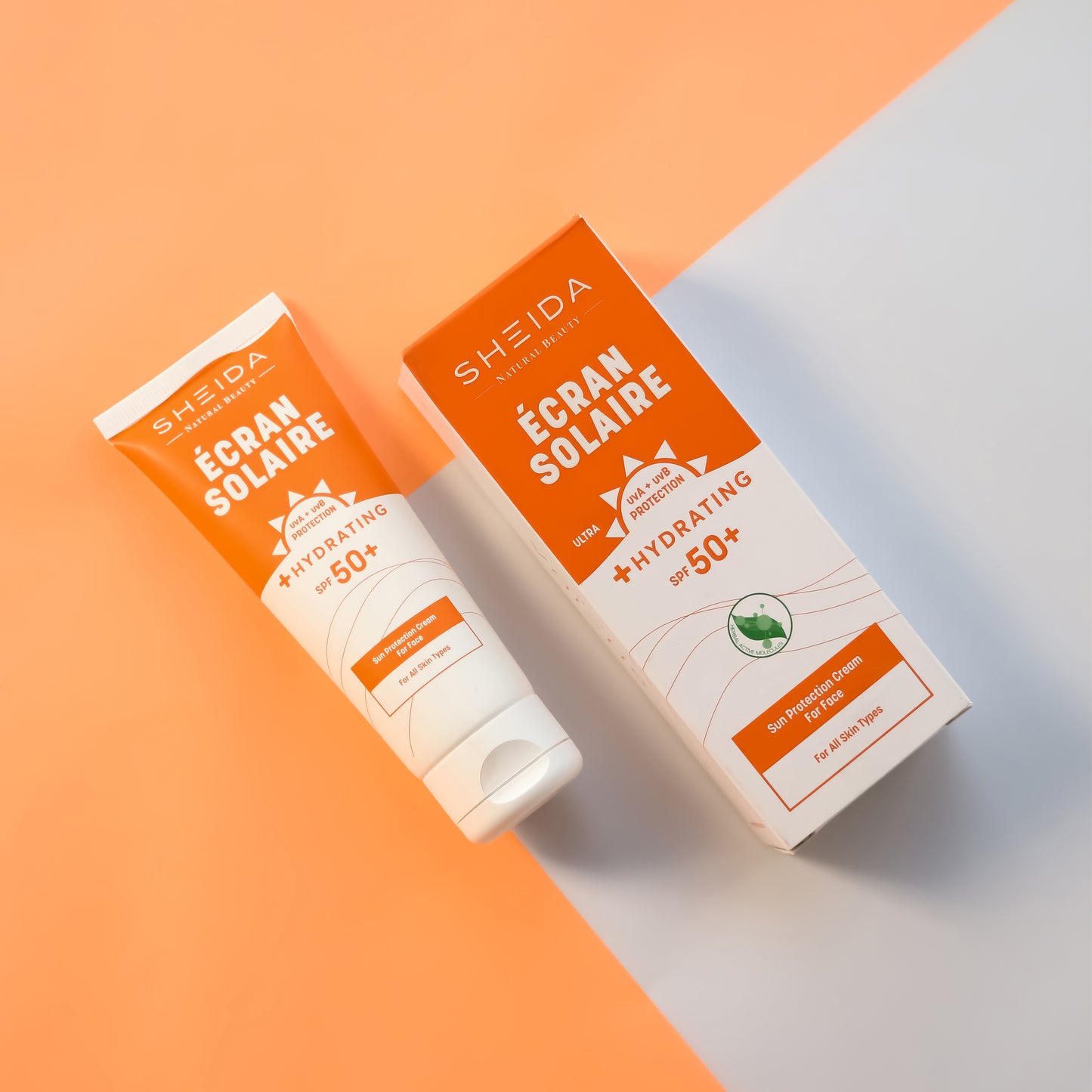 Protective Sun Cream With SPF 50+ For Face 75 ml